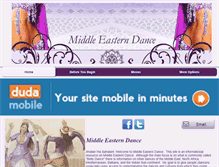 Tablet Screenshot of middleeasterndance.net